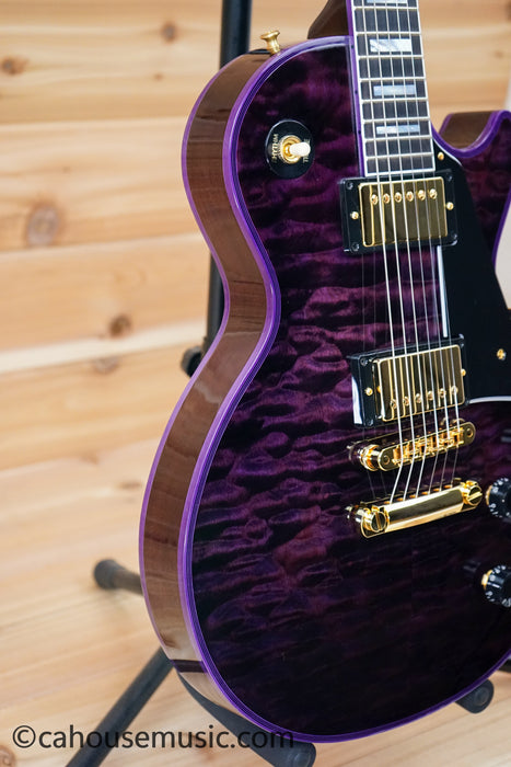 Gibson M2M Les Paul Custom Purple Widow Electric Guitar