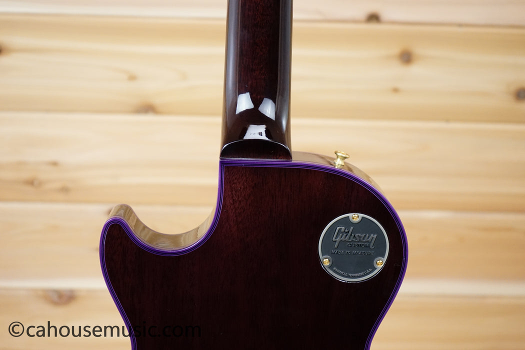 Gibson M2M Les Paul Custom Purple Widow Electric Guitar
