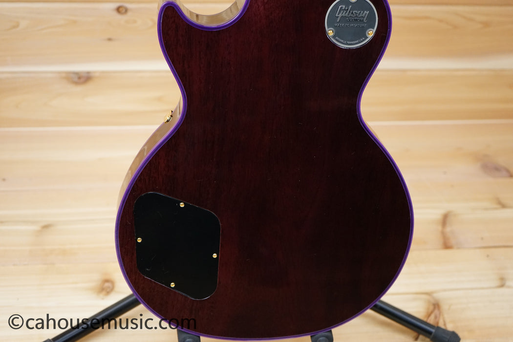 Gibson M2M Les Paul Custom Purple Widow Electric Guitar