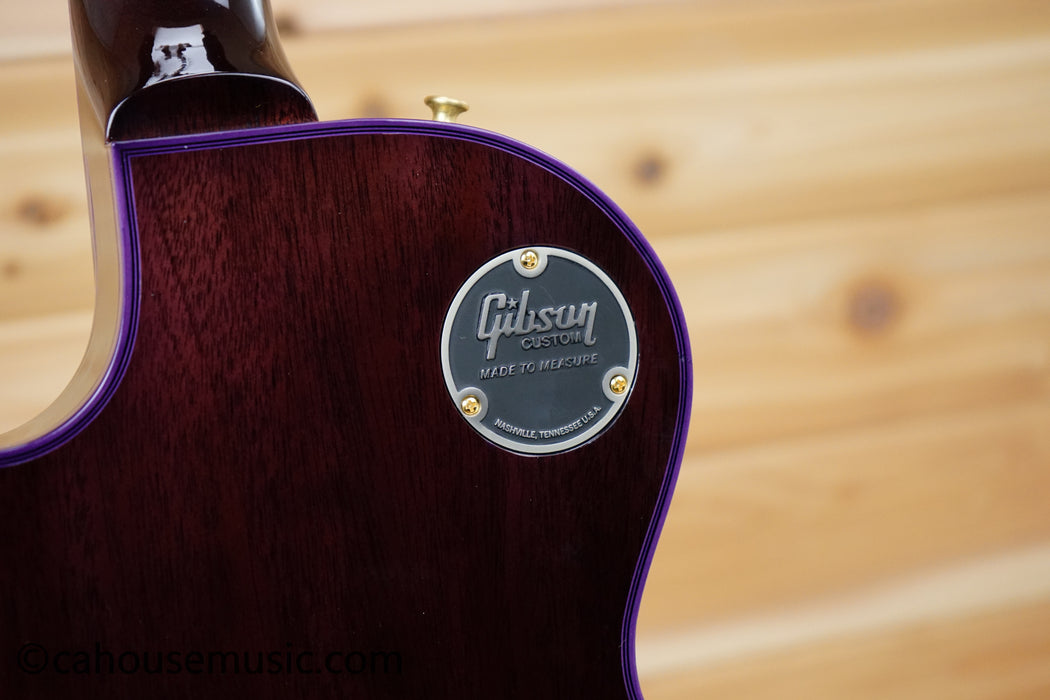 Gibson M2M Les Paul Custom Purple Widow Electric Guitar