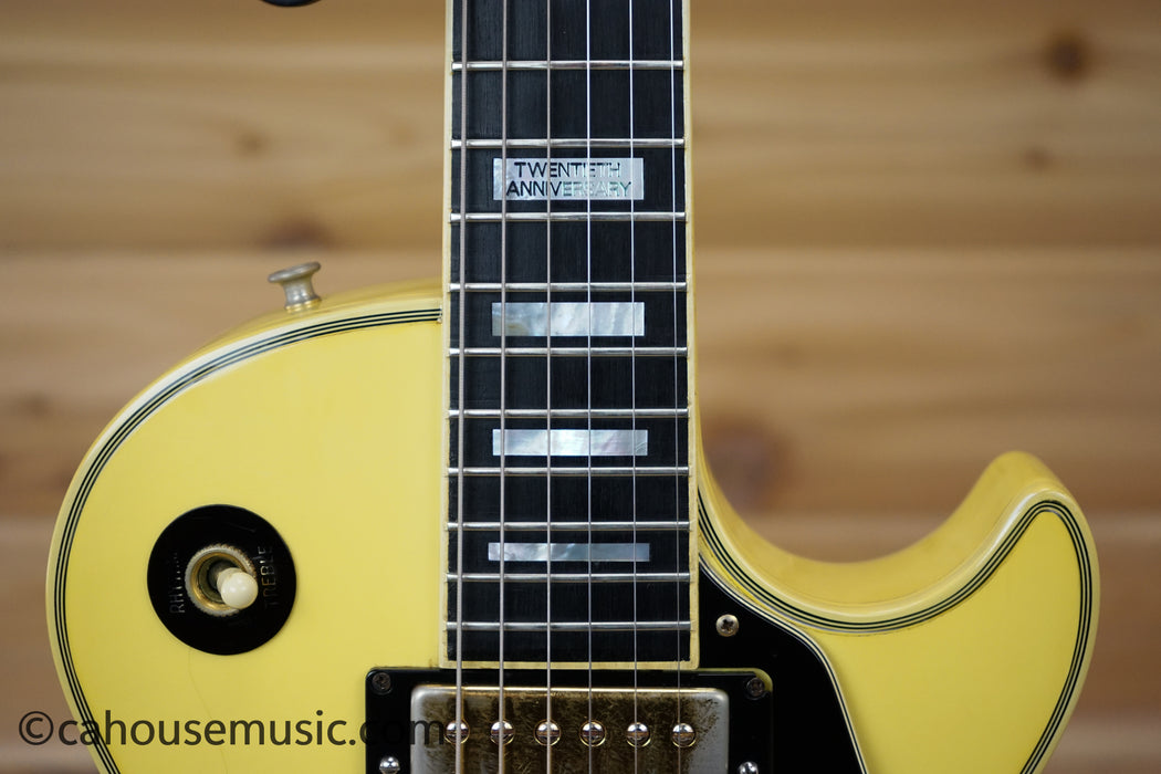 Gibson 20th Anniversary Les Paul Custom 1974 - Alpine White
