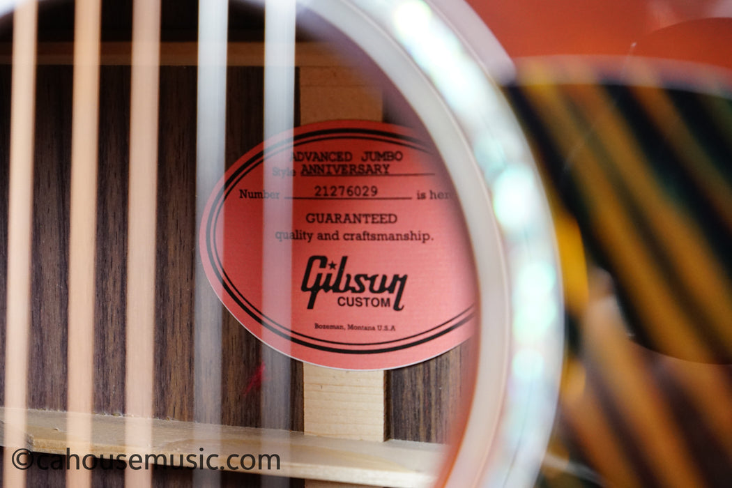 Gibson Advanced Jumbo 100 Year Anniversary - Limited Edition Acoustic-Electric Guitar - Cremona Burst