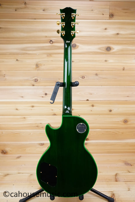 Gibson Custom Shop Les Paul Custom Figured 7A Quilt Top - Green Widow - The Hulk