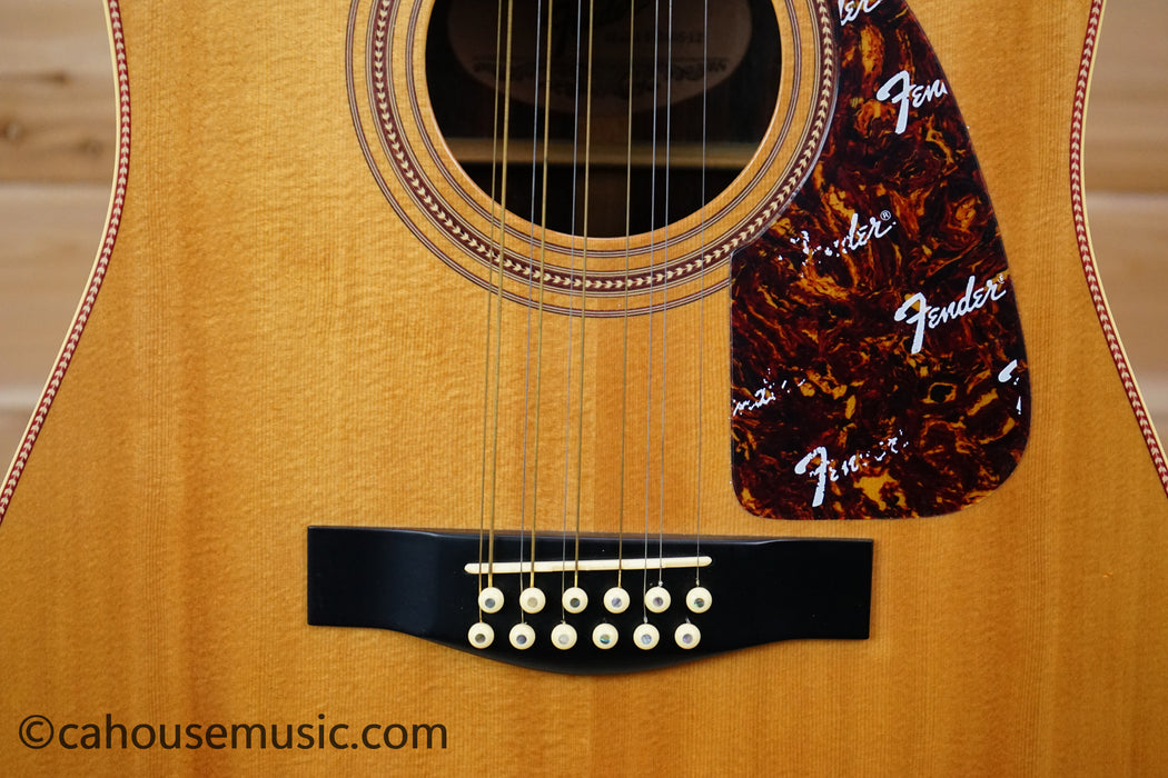 Fender F360S-12 Dreadnought 12-String Acoustic Guitar Used