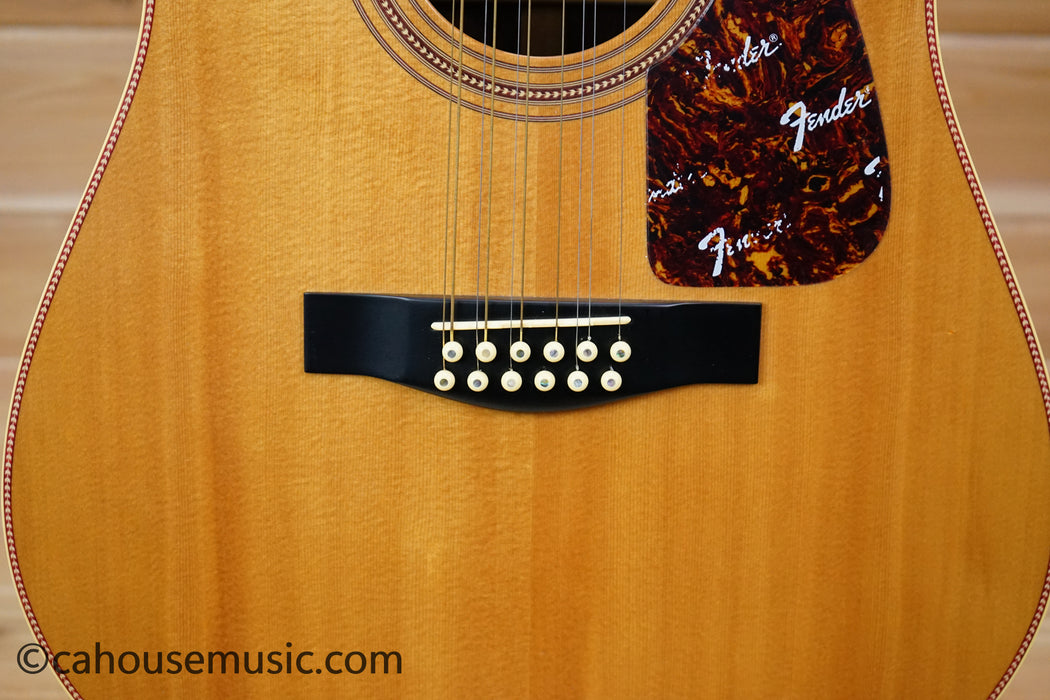 Fender F360S-12 Dreadnought 12-String Acoustic Guitar Used
