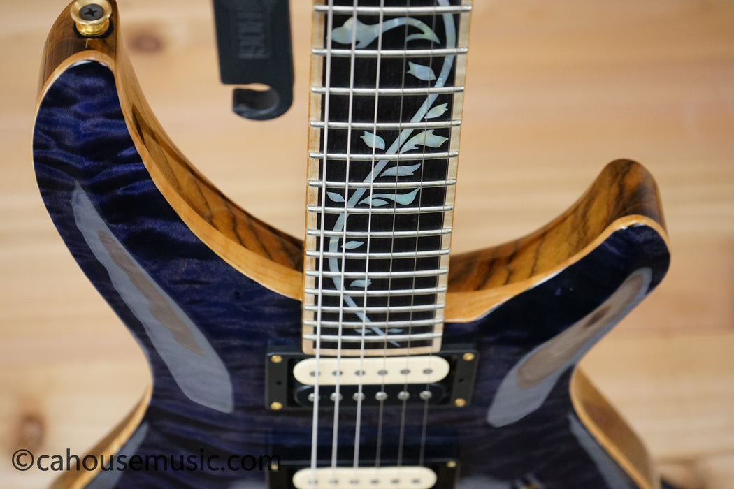 David Thomas McNaught Phoenix Rising Solid Body Electric Guitar - Serial Number 67 - Tree Of Life