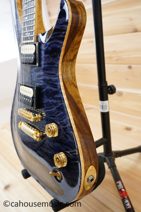 David Thomas McNaught Phoenix Rising Solid Body Electric Guitar - Serial Number 67 - Tree Of Life