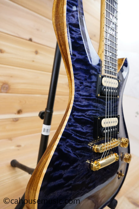 David Thomas McNaught Phoenix Rising Solid Body Electric Guitar - Serial Number 67 - Tree Of Life