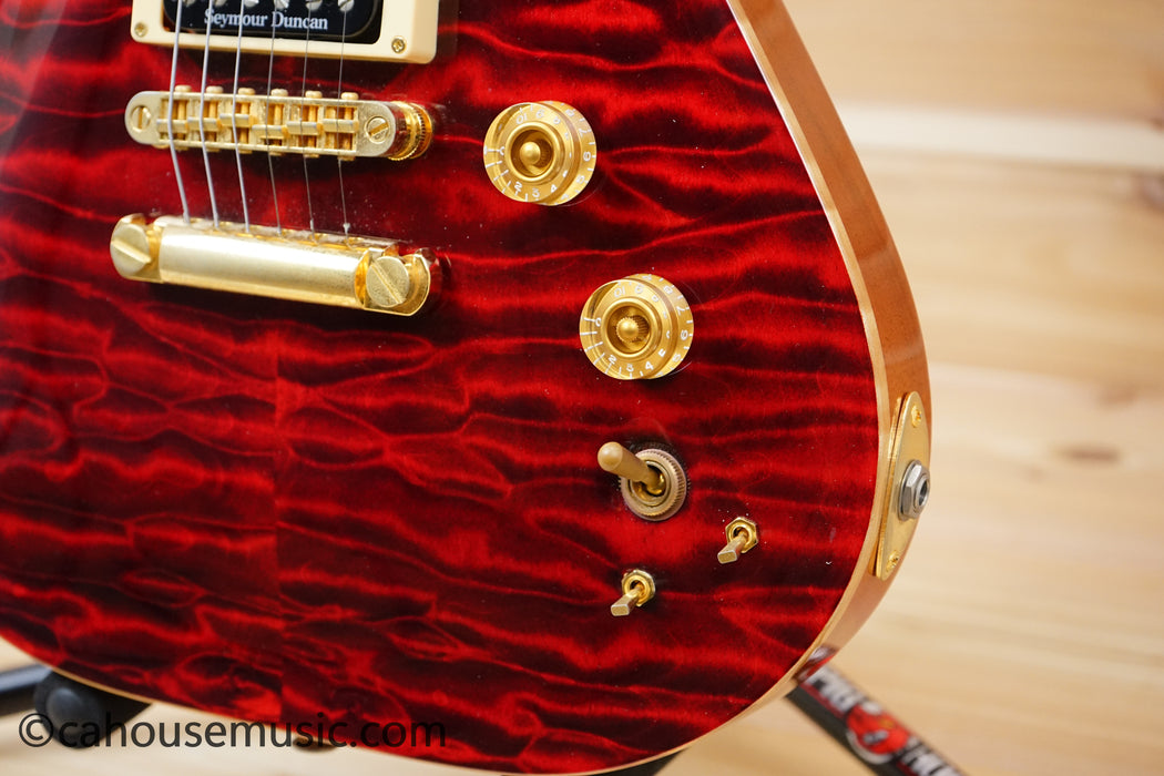 2000 David Thomas McNaught Phoenix Rising Solid Body Electric Guitar - Serial Number 54