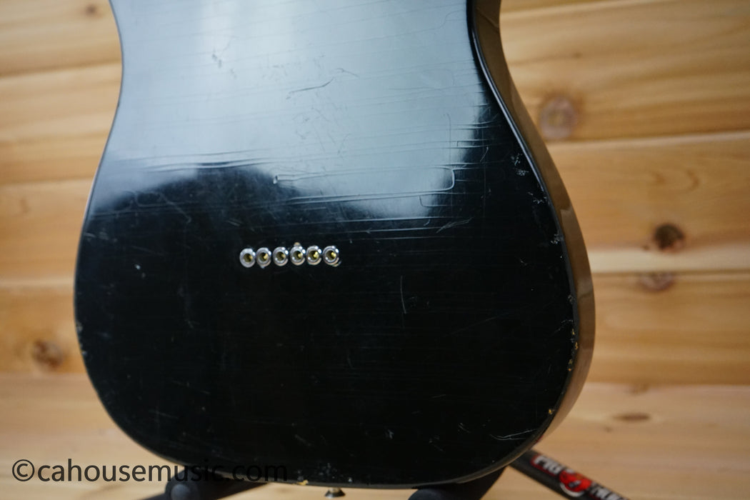 1974 Fender Telecaster Custom Solid Body Electric Guitar - Black