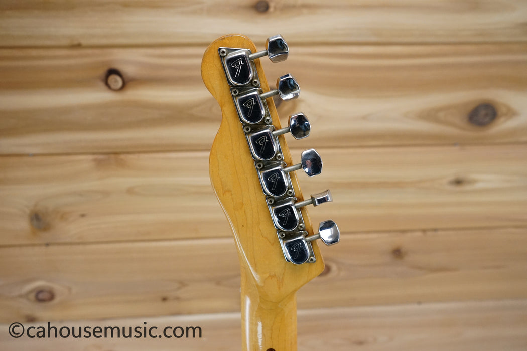 1974 Fender Telecaster Custom Solid Body Electric Guitar - Black