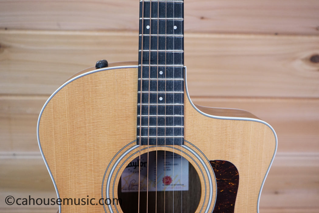 Taylor 214ce Grand Auditorium Acoustic-Electric Guitar Used