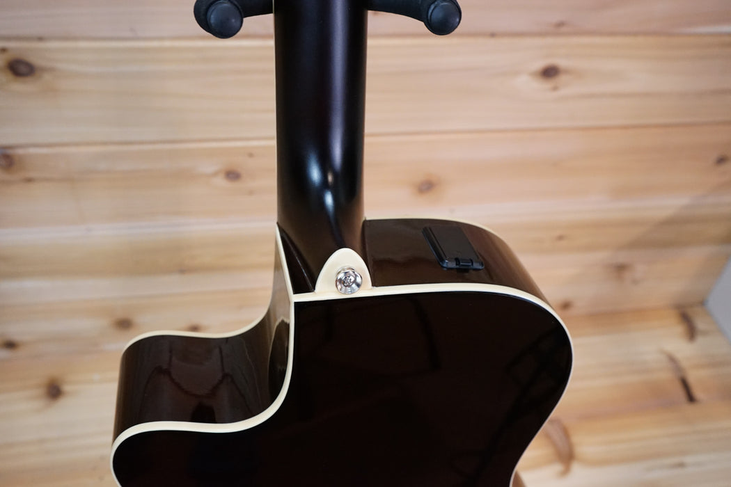 Yamaha APX600 Thinline Cutaway Acoustic-Electric Guitar Old Violin Sunburst Used