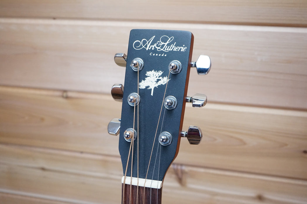 Art & Lutherie Wild Cherry Dreadnought Acoustic Guitar Black Used