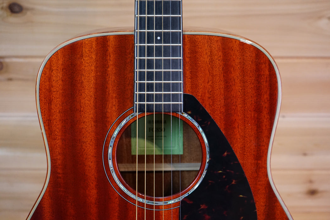 Yamaha FG850 Dreadnought Acoustic Guitar Natural Used