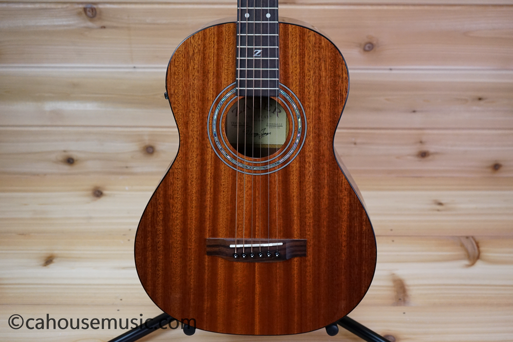 Zager Travel Acoustic-Electric Guitar Natural Used