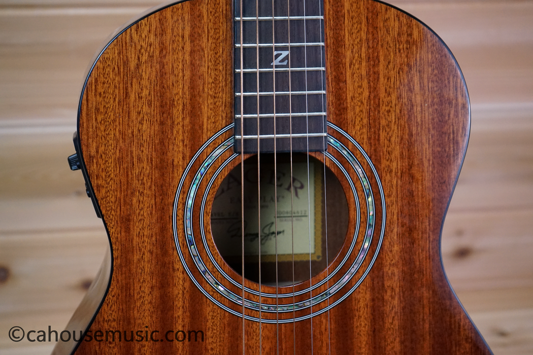 Zager Travel Acoustic-Electric Guitar Natural Used