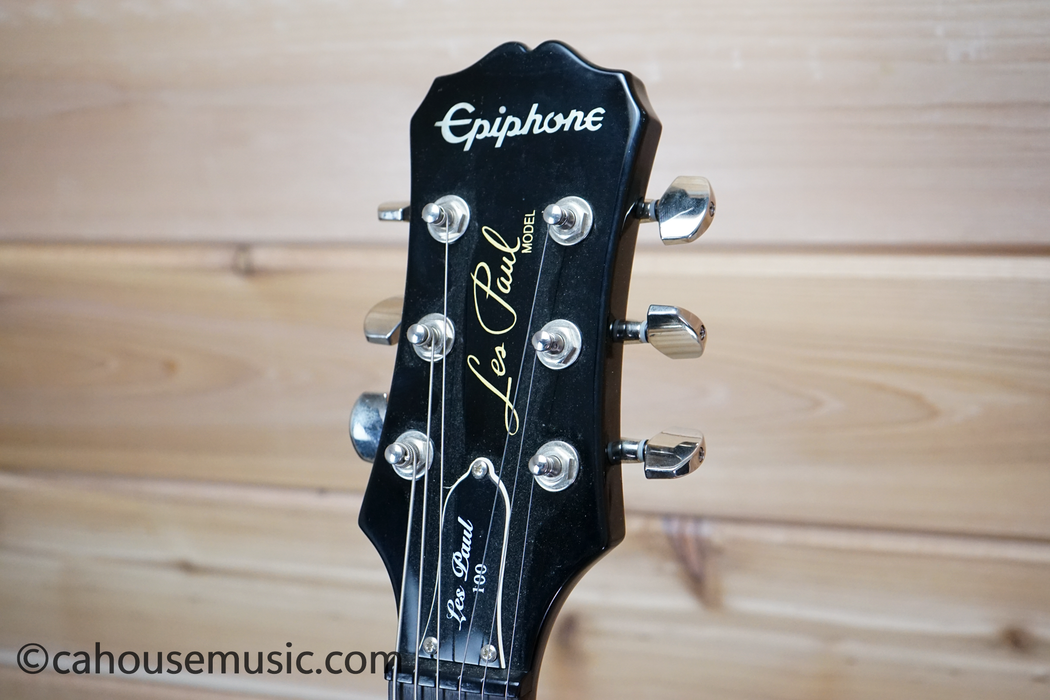 Epiphone Les Paul 100 Les Paul Electric Guitar Black Used