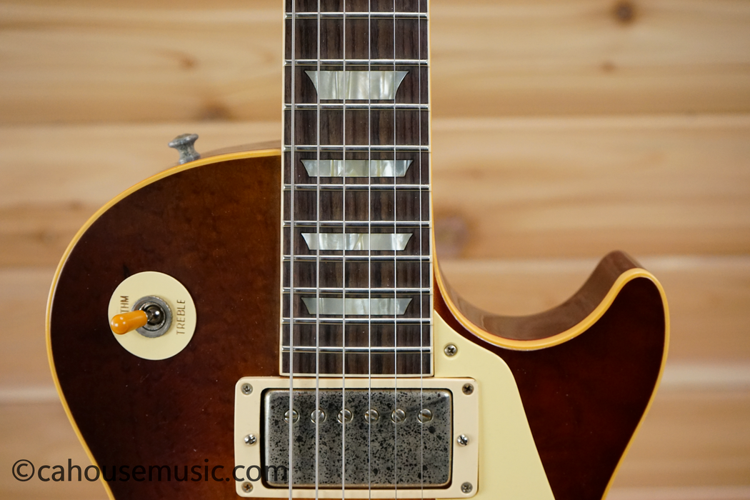 Gibson Custom Shop Limited Edition 59' Les Paul Standard Birdseye Maple Pg 151 BOTB Light Aged