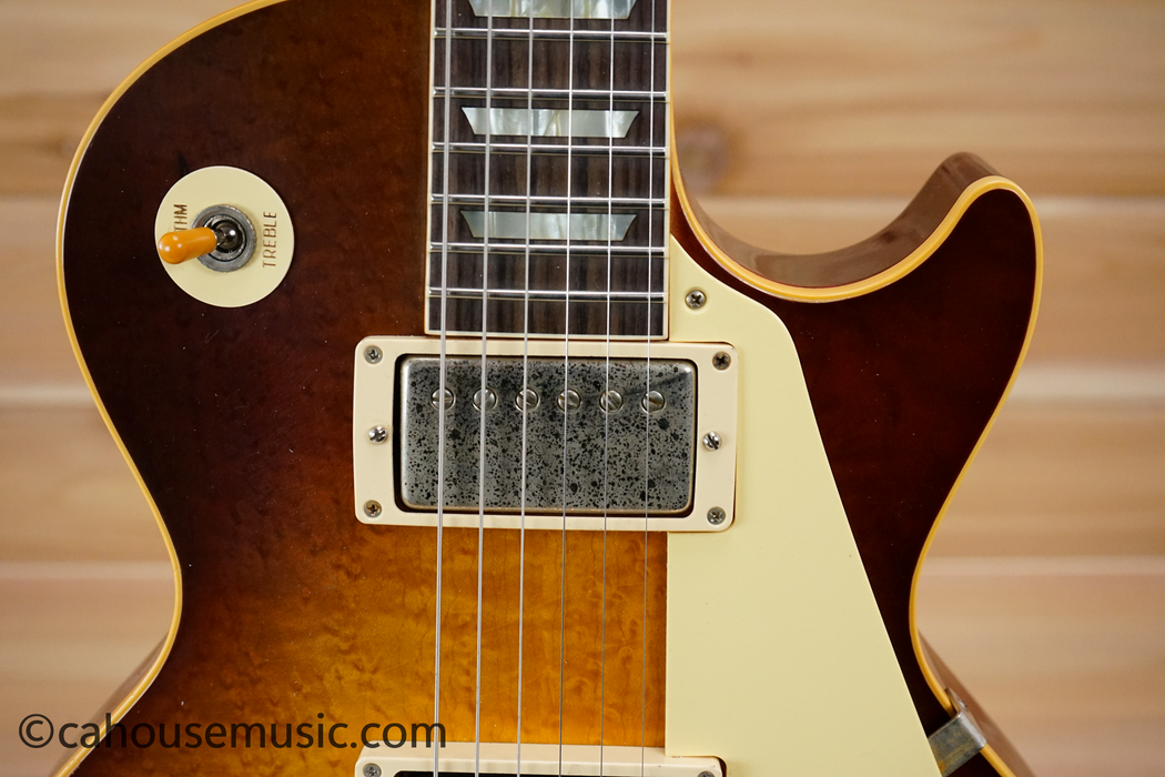 Gibson Custom Shop Limited Edition 59' Les Paul Standard Birdseye Maple Pg 151 BOTB Light Aged