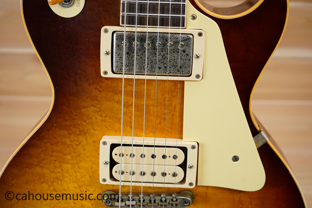 Gibson Custom Shop Limited Edition 59' Les Paul Standard Birdseye Maple Pg 151 BOTB Light Aged