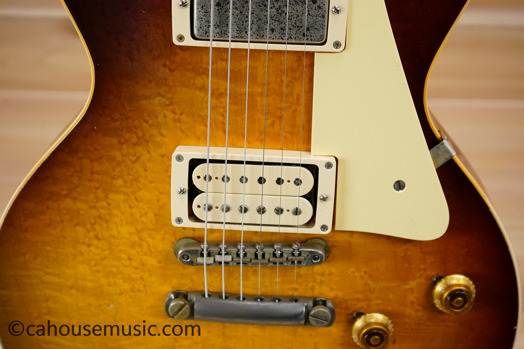 Gibson Custom Shop Limited Edition 59' Les Paul Standard Birdseye Maple Pg 151 BOTB Light Aged