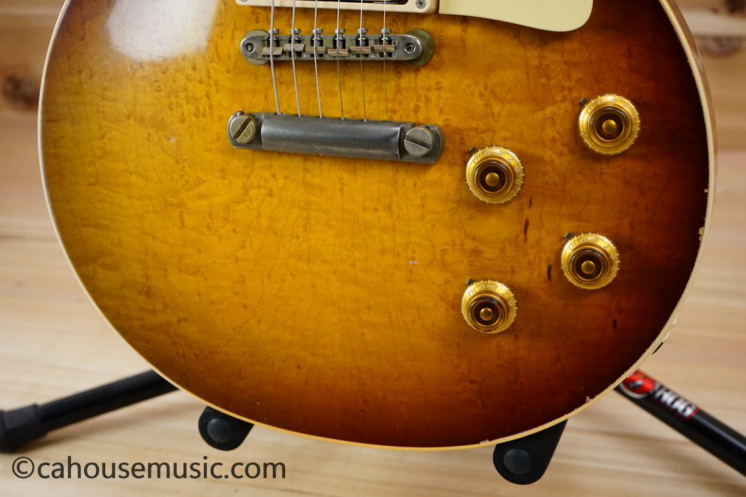 Gibson Custom Shop Limited Edition 59' Les Paul Standard Birdseye Maple Pg 151 BOTB Light Aged