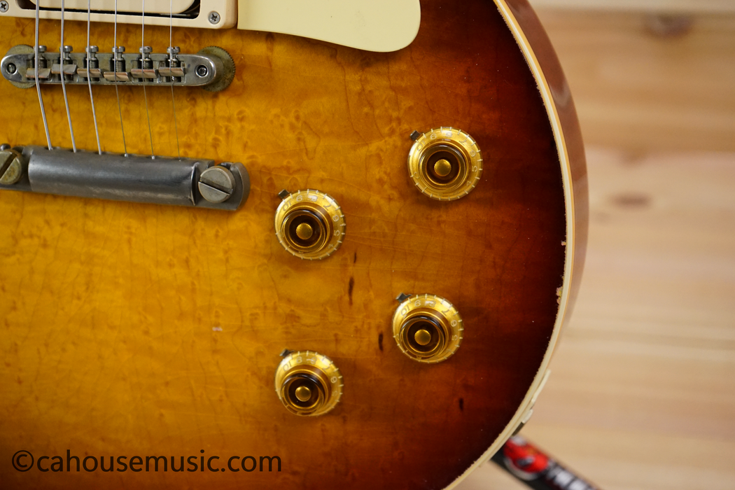 Gibson Custom Shop Limited Edition 59' Les Paul Standard Birdseye Maple Pg 151 BOTB Light Aged