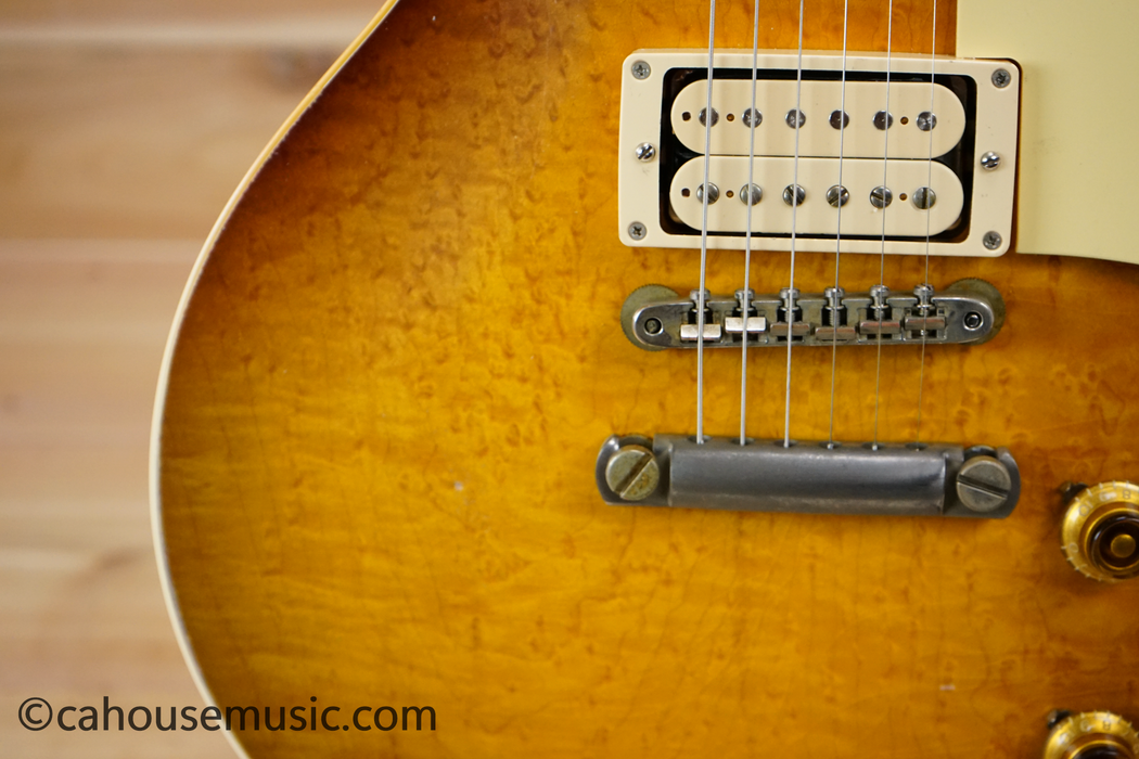 Gibson Custom Shop Limited Edition 59' Les Paul Standard Birdseye Maple Pg 151 BOTB Light Aged