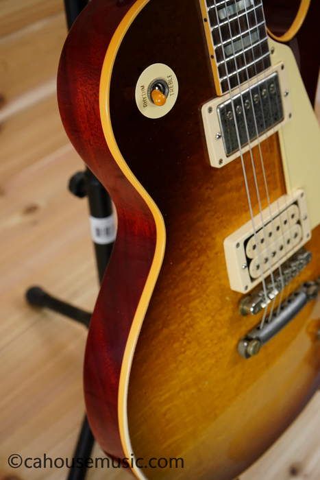 Gibson Custom Shop Limited Edition 59' Les Paul Standard Birdseye Maple Pg 151 BOTB Light Aged