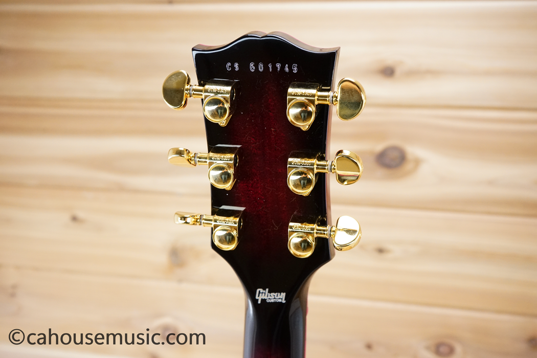 Gibson Custom Shop Made 2 Measure Les Paul Custom Figured Pink Widow Electric Guitar