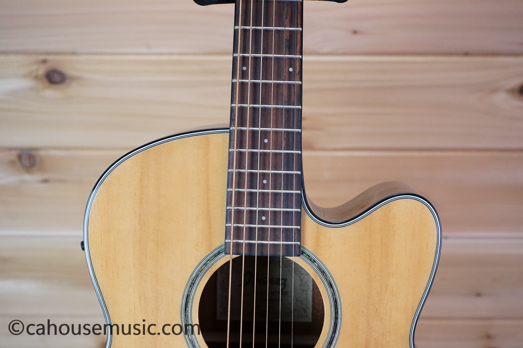 Ibanez AELBT1 Baritone Acoustic-Electric Guitar Natural Used