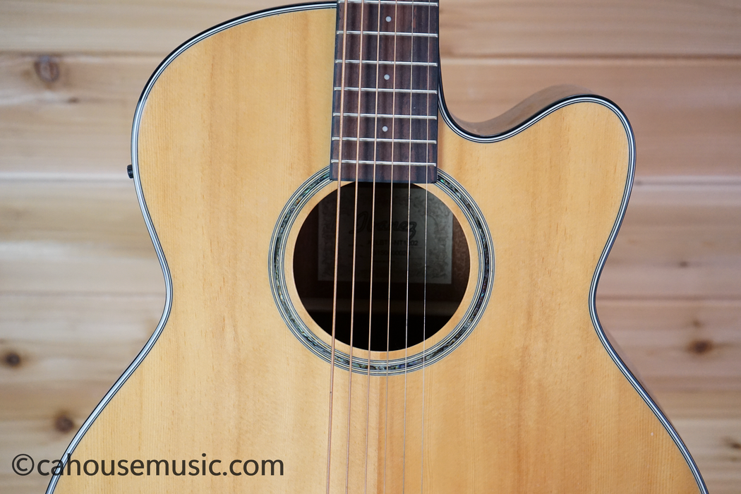 Ibanez AELBT1 Baritone Acoustic-Electric Guitar Natural Used