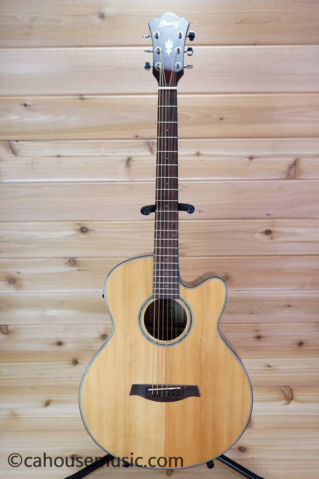 Ibanez AELBT1 Baritone Acoustic-Electric Guitar Natural Used