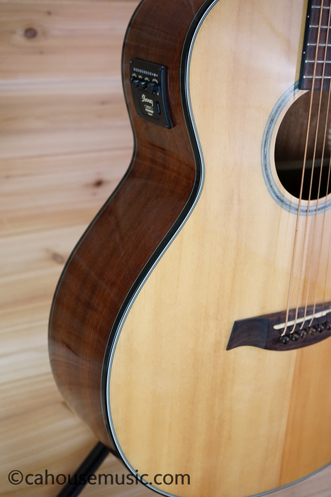 Ibanez AELBT1 Baritone Acoustic-Electric Guitar Natural Used
