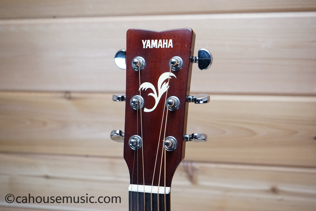 Yamaha FG-412L Left-Handed Dreadnought Acoustic Guitar Natural Used