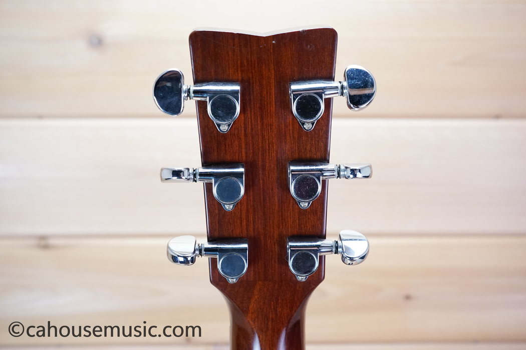 Yamaha FG-412L Left-Handed Dreadnought Acoustic Guitar Natural Used