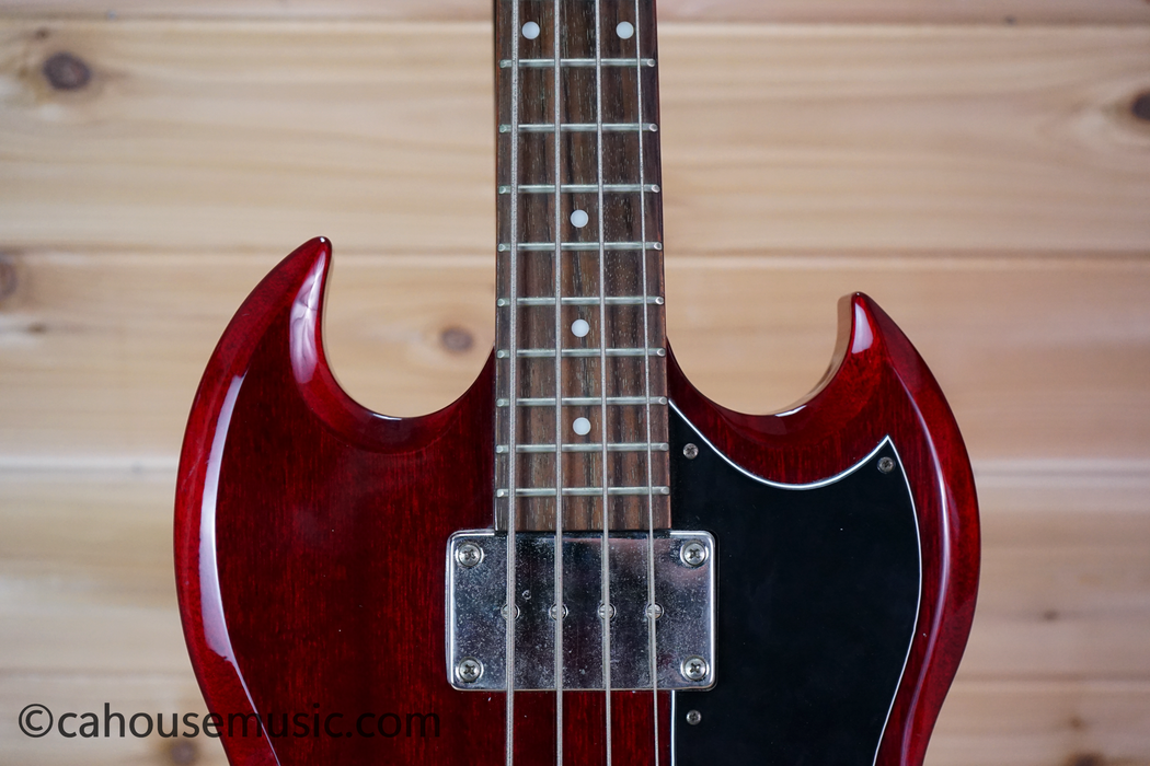 Epiphone EB-O Offset / Short Scale Bass Guitar Cherry Used