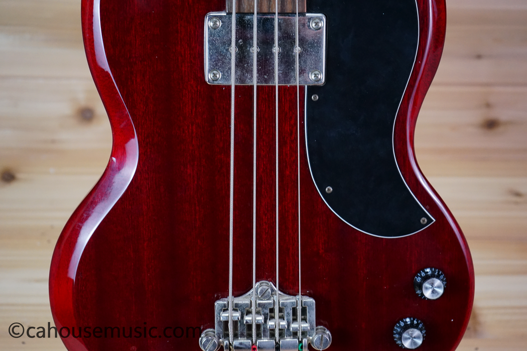 Epiphone EB-O Offset / Short Scale Bass Guitar Cherry Used