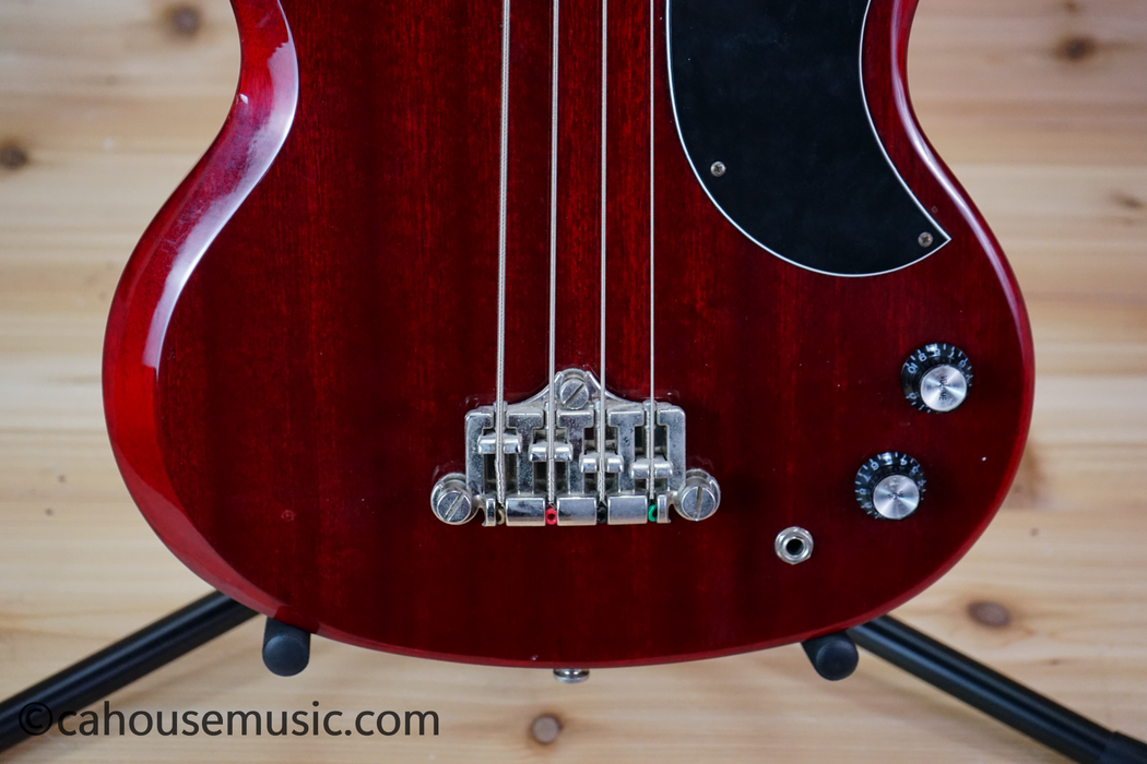Epiphone EB-O Offset / Short Scale Bass Guitar Cherry Used