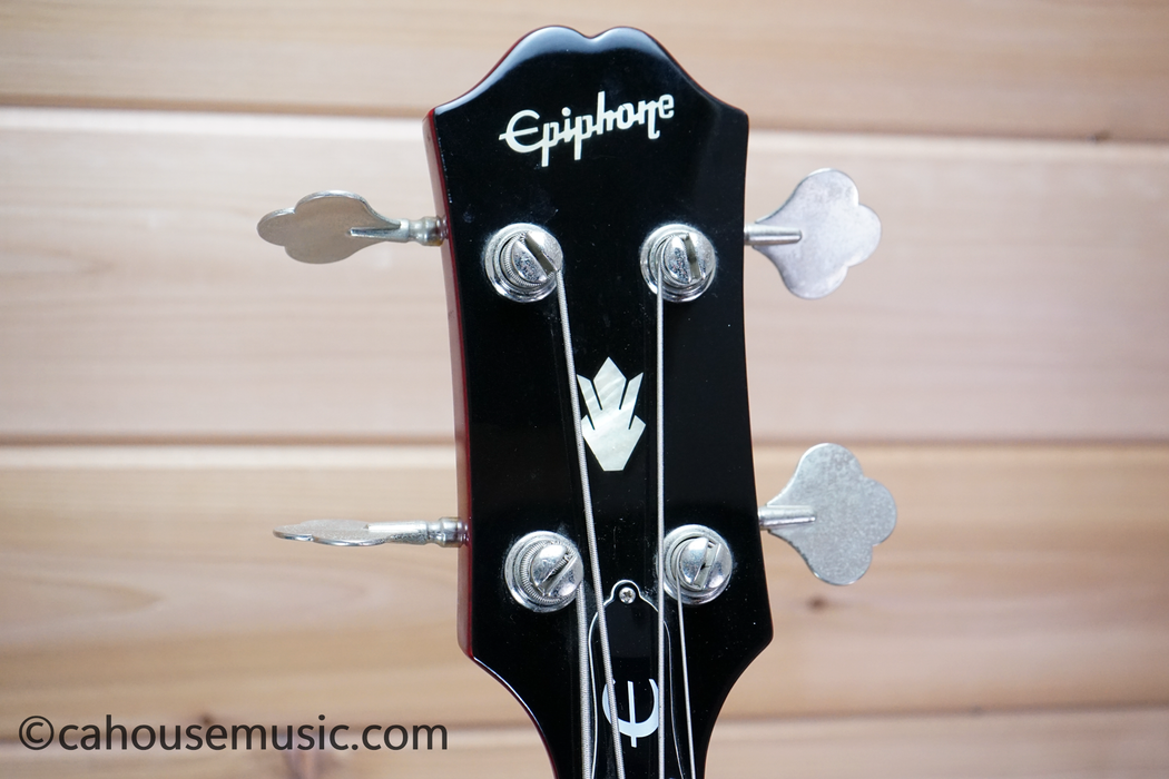 Epiphone EB-O Offset / Short Scale Bass Guitar Cherry Used