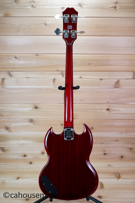 Epiphone EB-O Offset / Short Scale Bass Guitar Cherry Used