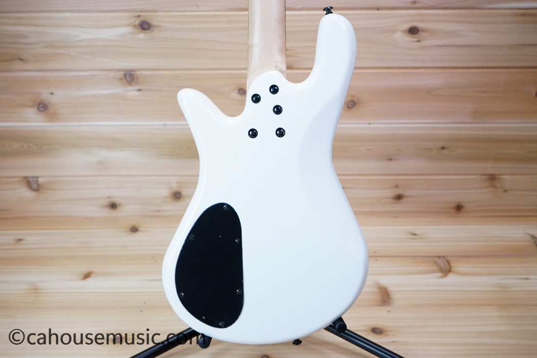 Spector Performer 4-String PJ Bass Guitar Solid White Gloss Used