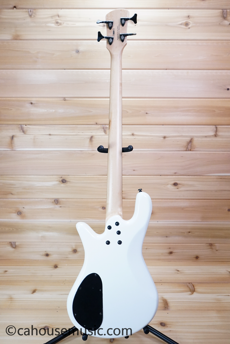 Spector Performer 4-String PJ Bass Guitar Solid White Gloss Used