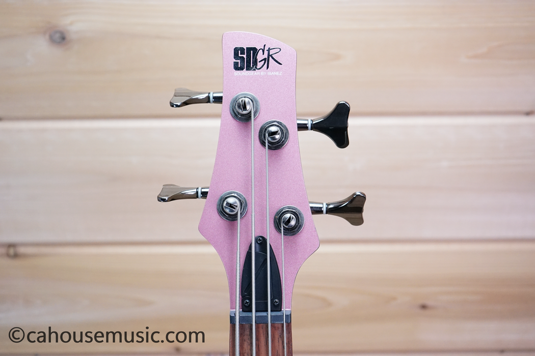 Ibanez SR300E Bass Guitar Pink Gold Metallic Used