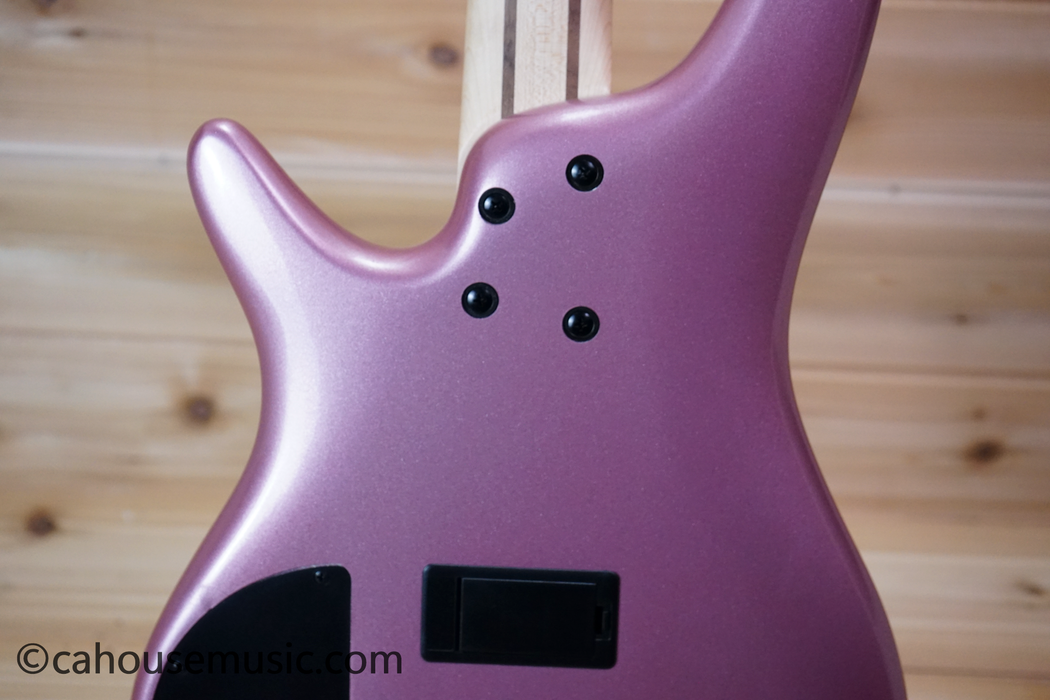 Ibanez SR300E Bass Guitar Pink Gold Metallic Used