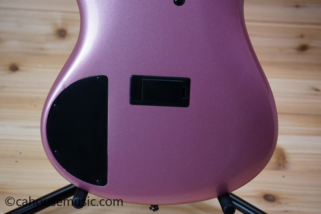 Ibanez SR300E Bass Guitar Pink Gold Metallic Used