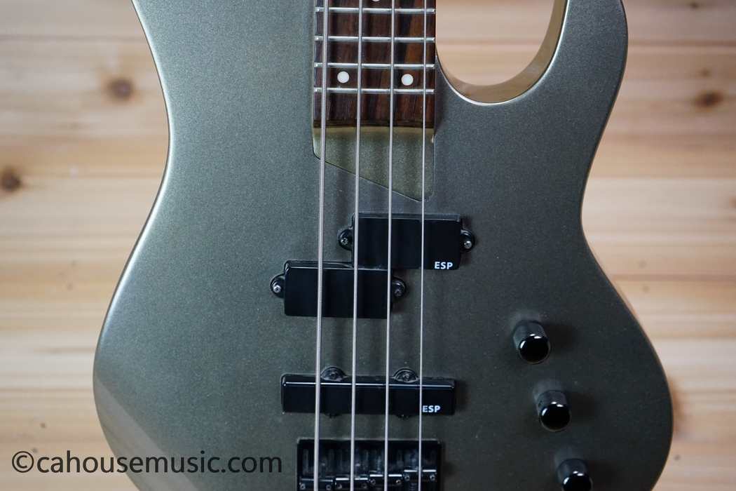 ESP LTD B-50 PJ Bass Guitar Black Used