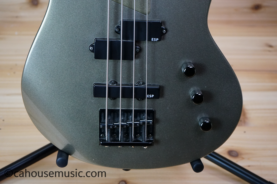 ESP LTD B-50 PJ Bass Guitar Black Used