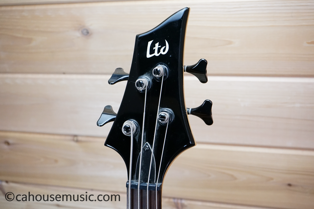 ESP LTD B-50 PJ Bass Guitar Black Used